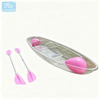 Sac flottant latéral en polycarbonate pour siège de kayak familial avec pagaie double pour l'océan, logo personnalisé OEM, de Chine, Lumark, populaire