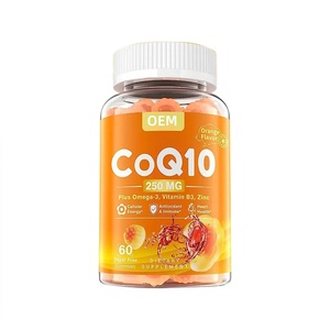Marque privée OEM Ubiquinol Soutenir la santé cardiaque 200mg <span class=keywords><strong>Coenzyme</strong></span> CoQ10 Gommes <span class=keywords><strong>Coenzyme</strong></span> <span class=keywords><strong>Q10</strong></span> 250mg - Product Image 1