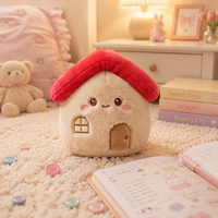 Fabricant OEM/ODM de jouets en peluche personnalisés en forme de maison, certifié CPC CE, directement de l'usine, animaux en peluche