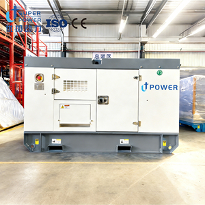 Grupo Electrógeno Diésel Sin Escobillas de 20kVA 40kVA con Devanado de Cobre Completo, Estabilización Automática de Voltaje, para Uso en Pequeñas Fábricas - Product Image 1