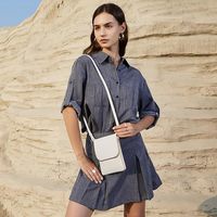 BOSTANTEN dompet ponsel desainer wanita kulit Vegan tas selempang kecil tali dapat diatur