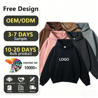 Sweat à capuche épais pour homme, style streetwear, coupe oversize, effet usé, délavé à l'acide, avec franges, logo personnalisé
