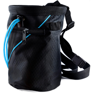 Customized Logo Color Bouldering <strong>Chalk</strong> <strong>Bag</strong> for Rock Climbing Hiking Fitness Magnesium Powder <strong>Bag</strong> with Belt and Zipper Pocket - Product Image 1