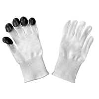 Gants de protection unisexes personnalisés certifiés EN388, imperméables, 100 % polyester, pour patineurs professionnels, avec transfert thermique