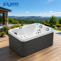 JOYEE Spa de jardin abordable pour 3 personnes, modèle économique, design moderne