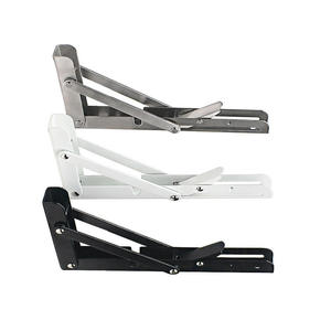 Furniture Kitchen Hidden Blind Supports Metal Invisible Wall Mounting Floating <b>Shelf</b> Brackets - Product Image 6