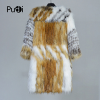 Nouvelle mode d'hiver, manteau chaud en fourrure de renard véritable pour femmes, plusieurs couleurs, vestes pour filles, pulls, manteaux longs CT813