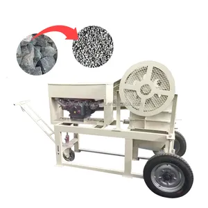 Mobile Granite Hard Stone Tin Ore Crushing Machine Diesel PE 150*250 Tin Ore Jaw Crusher