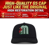 Casquettes G5 personnalisées avec strass Baez X 31, broderie NFC, casquettes de baseball sportives à 5 panneaux, designs chapeaux gothiques à barbe