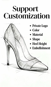 Elegant Open-Back Stiletto Heel Sandals Sexy Red Lacquer Leather Pointed-<b>Toe</b> Design Slip-On Closure for Autumn Fashion Trend - Product Image 3