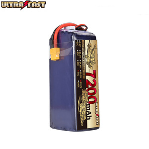 Siêu nhanh 6S 75C 22.2V 7200mAh licoo2 pin Lithium ion gói cho RC Xe thuyền FPV bay không người lái - Product Image 3