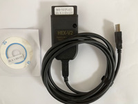 HEX V2 VAG V25.3 V24.7 VCDS 5053 AT162+FT232 for Volkswagen Audi and More