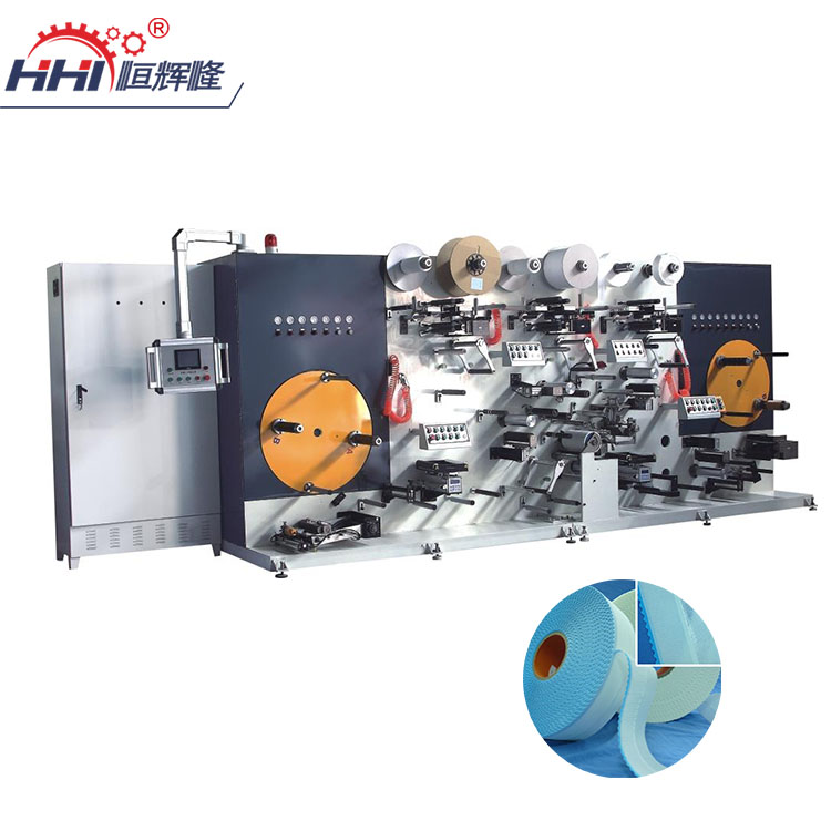 Многофункциональная S-образная режущая Нетканая эластичная Ушная боковая лента композитная ламинирующая машина