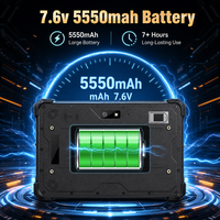 Tablette robuste industrielle CENAVA 8 pouces IP68 étanche 5G, écran IPS 1920*1200, RAM 16 Go + ROM 256 Go, positionnement RTK personnalisé, Windows.