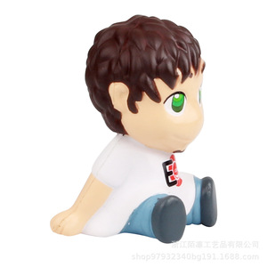 Figurine de garçon en mousse Pu, jouet anti-stress à rebond élevé, cadeau artisanal pour garçons âgés de 5 à 7 ans - Product Image 4