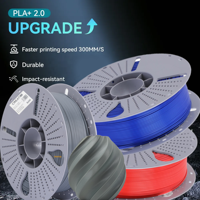 Filament 3D Creat3D PLA+ 2.0, grande dureté et résistance, vitesse d'impression élevée 300 mm/s, PLA Plus Pro pour imprimante 3D