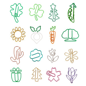 Nhà Sản Xuất Chuyên Nghiệp Tùy Chỉnh Sản Xuất Các Loại Kẹp Giấy Họa Tiết Hoạt Hình Khác Nhau, Kẹp Giấy Hình Đặc Biệt Bằng Kim Loại - Product Image 4