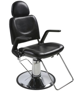 Reclining Styling Chair All Purpose Modern Hydraulic Salon Chair With Heavy Duty Chrome for Professional Hair <strong>Stylists</strong> - Product Image 2