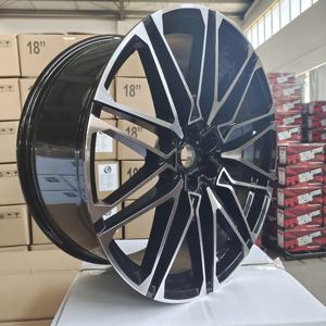 Venta Caliente en Existencia, 20X10.5 PCD 5X120 Delantero, Apto para <span class=keywords><strong>Audi</strong></span>, Mercedes-Benz, BMW X3/X4, Superficie Negra para Vehículos o Totalmente Negro - Product Image 6