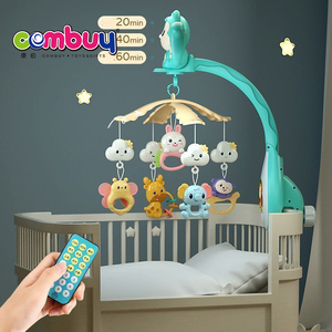 Éclairage électrique <span class=keywords><strong>jeu</strong></span> d'apprentissage <span class=keywords><strong>musical</strong></span> jouet rotatif bébé cloche de <span class=keywords><strong>lit</strong></span> mobile - Product Image 4