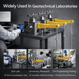 เครื่องมือทดสอบการบดอัดดินความแม่นยำสูง อุปกรณ์ทดสอบการบดอัดในห้องปฏิบัติการ วัสดุอุปกรณ์ห้องปฏิบัติการทางธรณีเทคนิค - Product Image 2