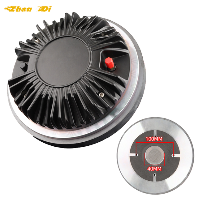 High Power Titanium Drive Tweeter Universal 100 Core Stage KTV Audio Speaker with Magnetic 1-Year Warranty Speakerhorn