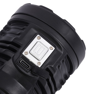 Outdoor Rechargeable Flashlight Led Zoomable Dimmable <b>Emergency</b> <b>Lighting</b> For Camping Hiking - Product Image 2
