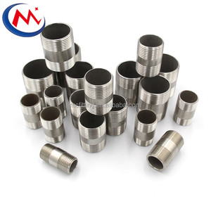 Pipa Laras Ulir Jantan Tanpa Kelim/Gulungan Sch40/80 Baja Tahan Karat Pentil Pipa Ulir Ganda Pentil Pipa <span class=keywords><strong>TBE</strong></span> - Product Image 1