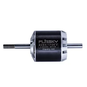 Flipsky 14S 6000W fırçasız DC sensörlü sensörsüz Motor 8085 elektrikli yarış Buggy go kart  Motor