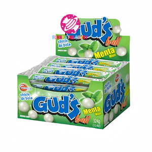 OEM personalizado en forma de bola Cool Bubble Gum Candy Fresh Breath Sugar Free Menta Mint Sabor Goma de mascar - Product Image 6