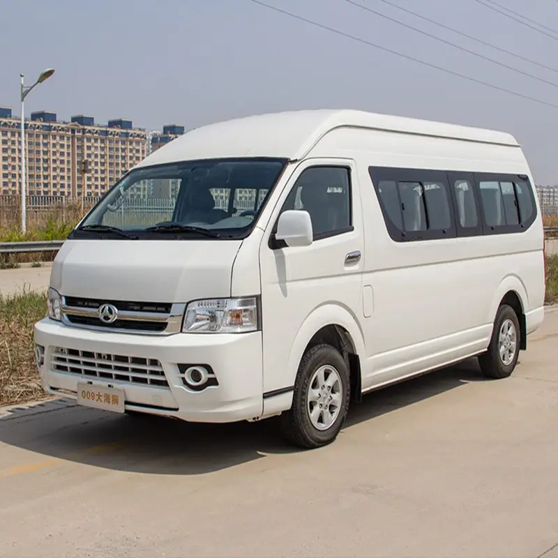 2022 년 핫 세일 년 중국 공급자 디젤 엔진 소형 버스 16-18 는 아프리카를 위한 Dongfeng 소형 밴 작은 버스에 자리를 줍니다