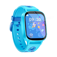 Montre connectée tactile en silicone étanche personnalisable pour enfants, compatible iOS et Android, avec fonction de localisation GPS et Hub de recherche pour Google