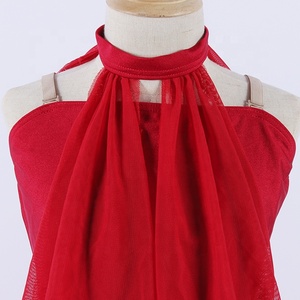 Rojo sin mangas vestidos de las niñas niño salón Latina Fring sólido color desgaste de la danza para niñas - Product Image 6
