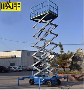Plataformas de elevación hidráulica Elevador de sissor de pista móvil con plataforma elevadora de tijera móvil Ce - Product Image 4