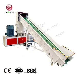 Plastic HDPE Supermarket Shopping Bags Sorting Bags Reusing Granules Making Granulator Plastic Densifier Agglomerator