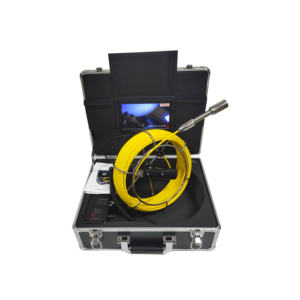 Caméra d'inspection de tuyau d'égout de 30-50m avec l'endoscope d'inspection de tuyau de tête de caméra 1200TVL - Product Image 1