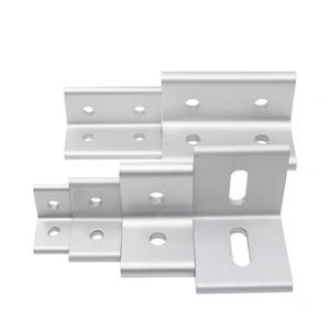 6060 श्रृंखला एल्यूमीनियम एक्सट्रूज़न प्रोफाइल के लिए कोण कनेक्शन कोने के अंदर थोक एल आकार - Product Image 1