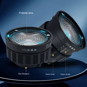 F25 Nhựa Fresnel Ống Kính Ngưng Bowens Núi Bốn Lá Khẩu Độ F15 Zoom Ánh Sáng Tập Trung Hình Ảnh Ống Kính Cho Ánh Sáng Chụp Ảnh - Product Image 2