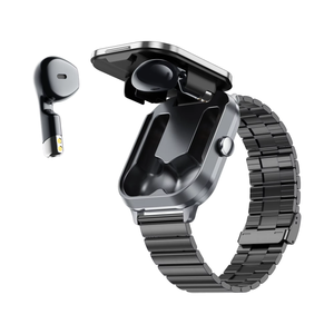 <span class=keywords><strong>Reloj</strong></span> Inteligente de Moda 2025 con Auriculares TWS 2 en 1, Música BT, Monitor de Ritmo Cardíaco, Monitor de Sueño, Resistente al Agua IP67, NFC, <span class=keywords><strong>Reloj</strong></span> Inteligente Deportivo <span class=keywords><strong>para</strong></span> Hombre - Product Image 4
