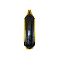 Kayak gonflable à deux places en TPU soudé, packraft double pour expédition fluviale
