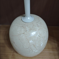 Table d'appoint de balcon créative et moderne de créateur Table de café et de thé simple en marbre naturel Table d'angle de salon ronde en marbre