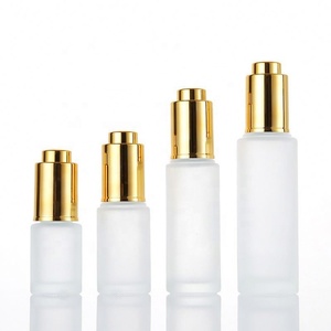 Wholesale Cylinder Thick Serum Glass Dropper <b>Bottle</b> 1oz 30ml 50ml Cosmetic Skin Care Packaging Printing Liquid Dropper <b>Bottle</b> - Product Image 2