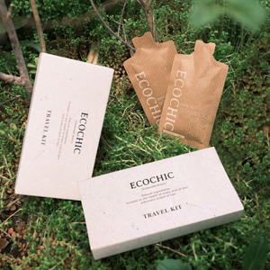 <span class=keywords><strong>Kit</strong></span> de rasage dentaire en papier kraft biodégradable écologique de luxe pour chambres d'hôtel jetables - Product Image 2