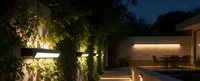 Barre lumineuse LED en aluminium grande capacité avec détecteur de mouvement, bande LED murale avec aimant, utilisation extérieure, design moderne