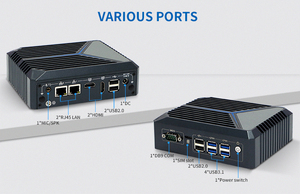 Yanling N1221 Mini <strong>Computer</strong> Fanless Embedded Industrial <strong>Computer</strong> Intel Celeron Processor DDR4 RAM SSD 8 USB2 RJ45 Network <strong>Port</strong> - Product Image 4