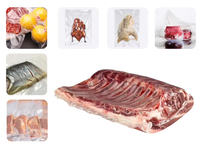 Machine d'emballage sous vide à double chambre grande capacité haute vitesse pour l'emballage de produits alimentaires, viande, bœuf, poisson en sacs
