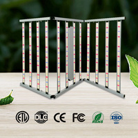 Lampu LED Grow Light ANDY Hydroponics Samsung LM301h LM301b LM281B Spektrum Penuh 4*8ft 1200W