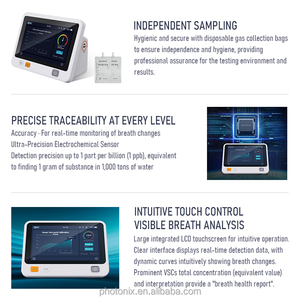 Halímetro para Medición y Cuantificación Precisa del Mal Olor Bucal, Analizador de Halitosis de Sobremesa - Product Image 3