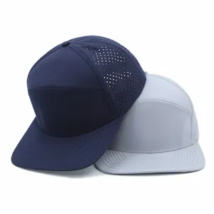 Custom High Quality Flat Blank Plain Trucker Hat Kids Waterproof Sport Mesh Cap Fitted For Men Snapback Baseball Cap Golf Caps