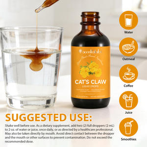 Acentiallabs Extrait Végétal de Griffes de Chat en Gouttes Liquides – Complément Alimentaire Pur Végétalien à Base de Teinture d'Herbe de Griffes de Chat <span class=keywords><strong>pour</strong></span> le Soutien de la Vitalité - Product Image 6